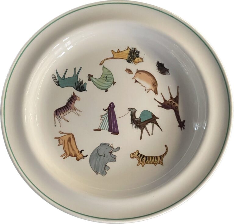 Read more about the article Vintage Arabia Finland Child’s Plate 7.75” Parade Anja Jurrikkala Excellent