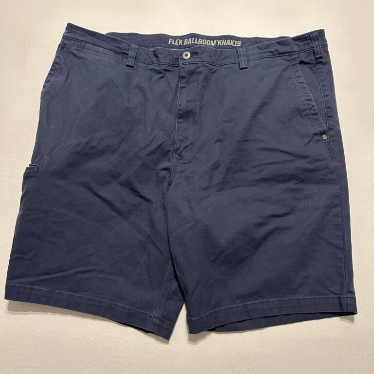 Read more about the article Duluth Trading 44 x 11″ Pale Navy Relaxed Fit Flex Ballroom 11″ Khaki Shorts