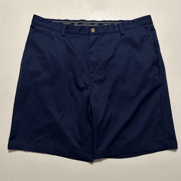 Read more about the article vineyard vines 40 x 9″ Navy Link Short Flex Performance Wicking Golf Shorts