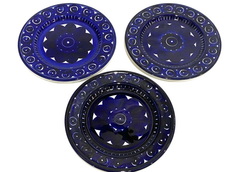 Read more about the article Arabia Finland Valencia Salad Plates By Ulla Procope.  Lot Of 3