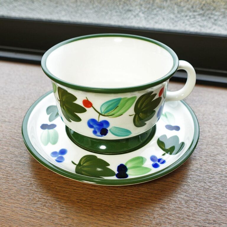 Read more about the article Arabia Cup Saucer Palermo Finland Nordic Tableware