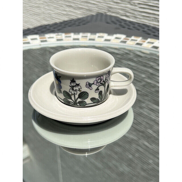 Read more about the article ARABIA #87 Flora Espresso Cup Saucer