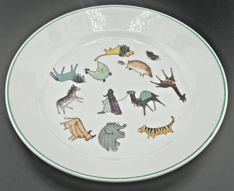 Read more about the article ARABIA FINALND NOAH’S ARK ANIMAL PARADE CHILDRENS PLATE SET OF 10