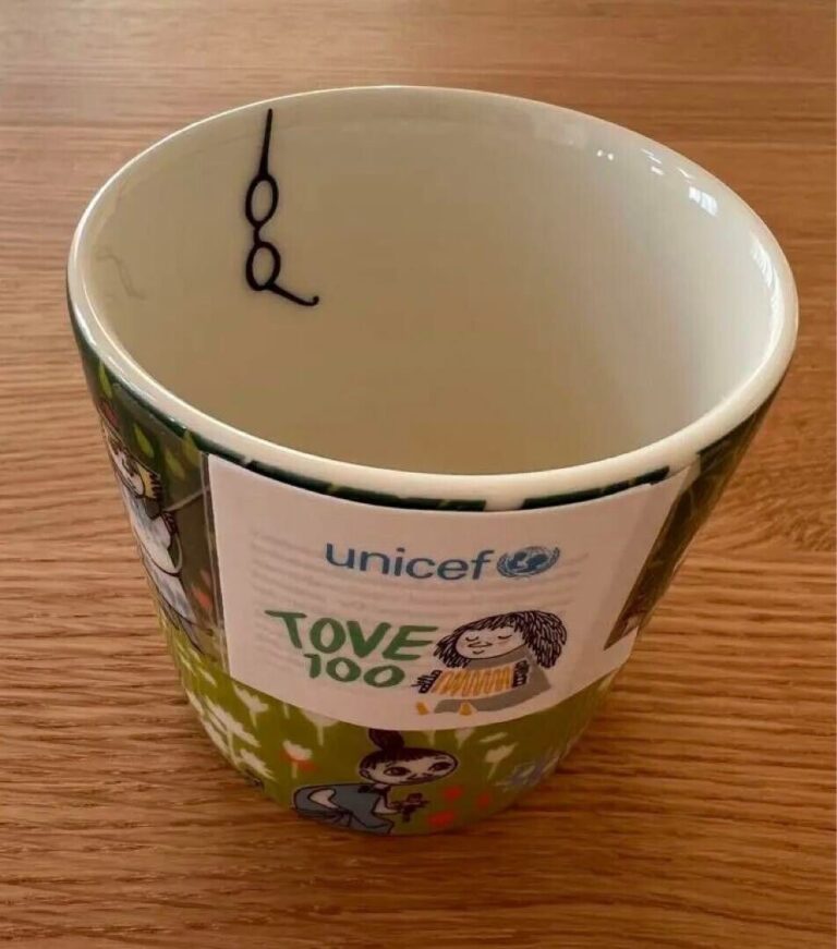Read more about the article Moomin Mug Tove 100 rare glasses mug  wo/ box
