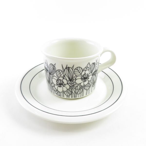 Read more about the article ARABIA #73 Krokus Crocus Monotone Coffee Cup and Saucer 1 set