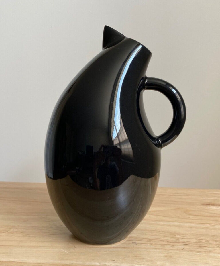 Read more about the article Vintage ARABIA FINLAND STORYBIRDS 9.25″ Black Olga Pitcher – VGUC