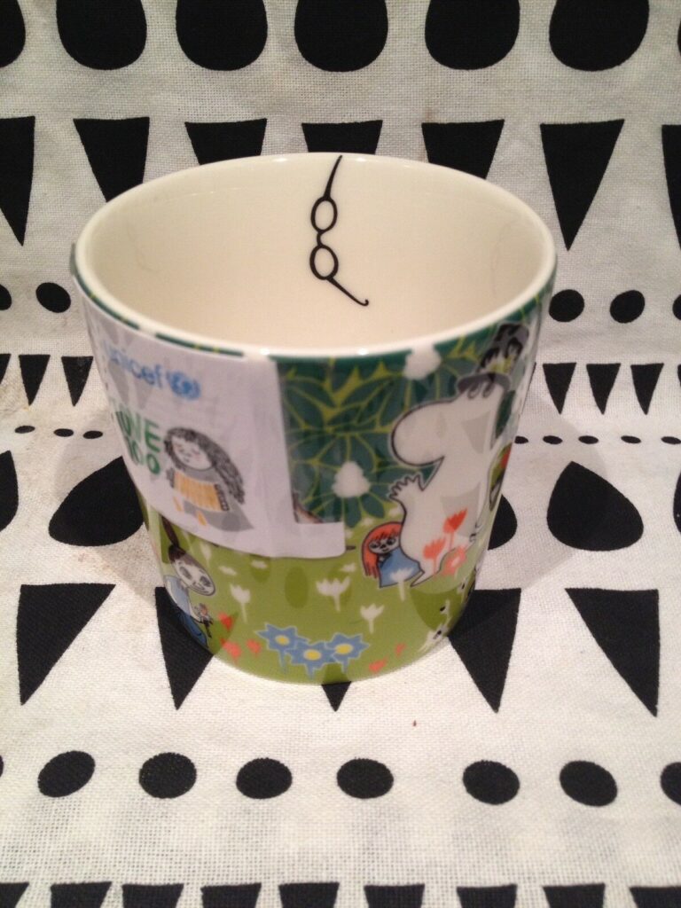 Read more about the article Moomin Mug Tove 100 rare glasses mug in MINT condition *NEW