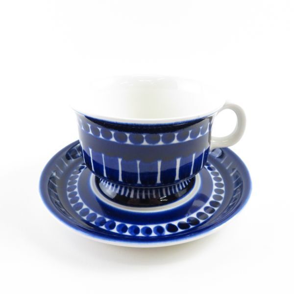 Read more about the article ARABIA #18 Valencia Tea Cup Saucer set Ura Procoppe Scandinavian