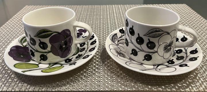 Read more about the article Arabian Paratiisi Black Purple Cup Saucer Set Of