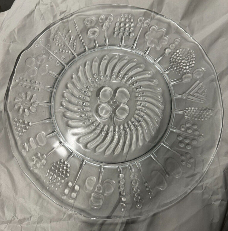 Read more about the article Nuutajarvi Iittala Arabia Finland Oiva Toikka 15″ Flora Platter