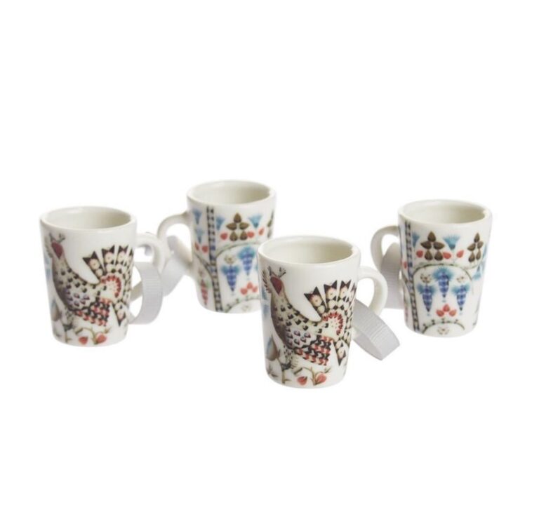 Read more about the article Iittala  Arabia Taika Mini Mug Seames Set Of Boxed Ornament