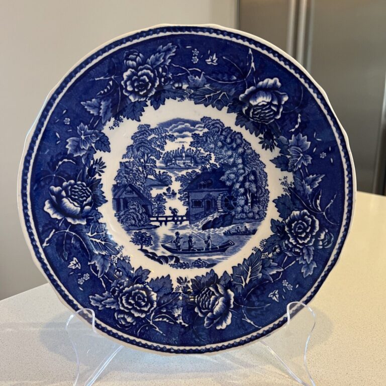 Read more about the article Arabia Finland Landscape Blue Deep Dinner Soup Plate 23.5cm