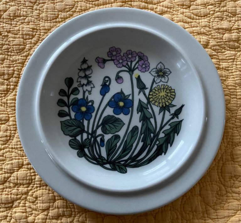 Read more about the article MCM – Arabia of Finland – FLORA 8″ Salad / Luncheon Plate – Multiples available