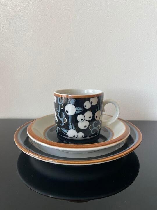 Read more about the article ARABIA Finland Taika Cup Saucer Plate 20cm Trio Set Peter Winquist