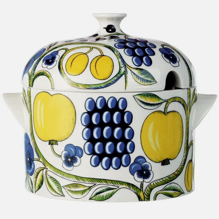 Read more about the article Arabia Paratiisi Birger Kaipiainen Soup Tureen With Lid Old Stamp