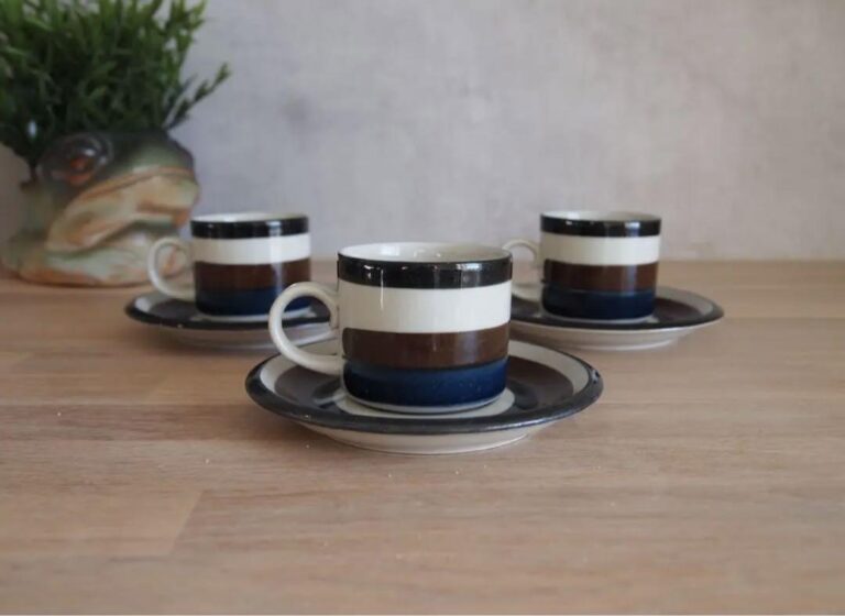 Read more about the article Arabia Vintage Kaira Mug Saucer Set Of