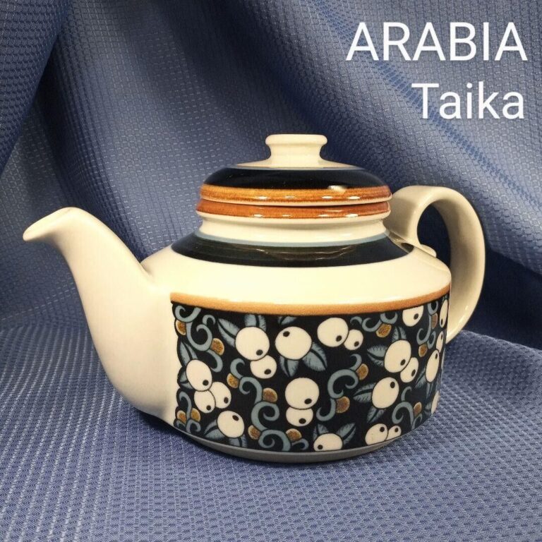 Read more about the article ARABIA Finland Taika Tea Pot Teapot