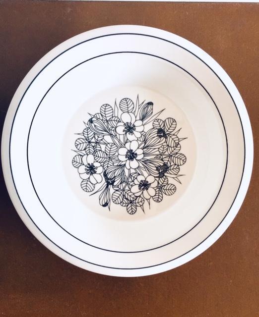 Read more about the article Arabia Arabia/Krokus Crocus/Soup Plate 1/Nordic Vintage