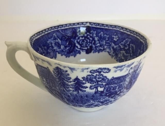 Read more about the article Arabia Finland Landscape Blue Tea Cup