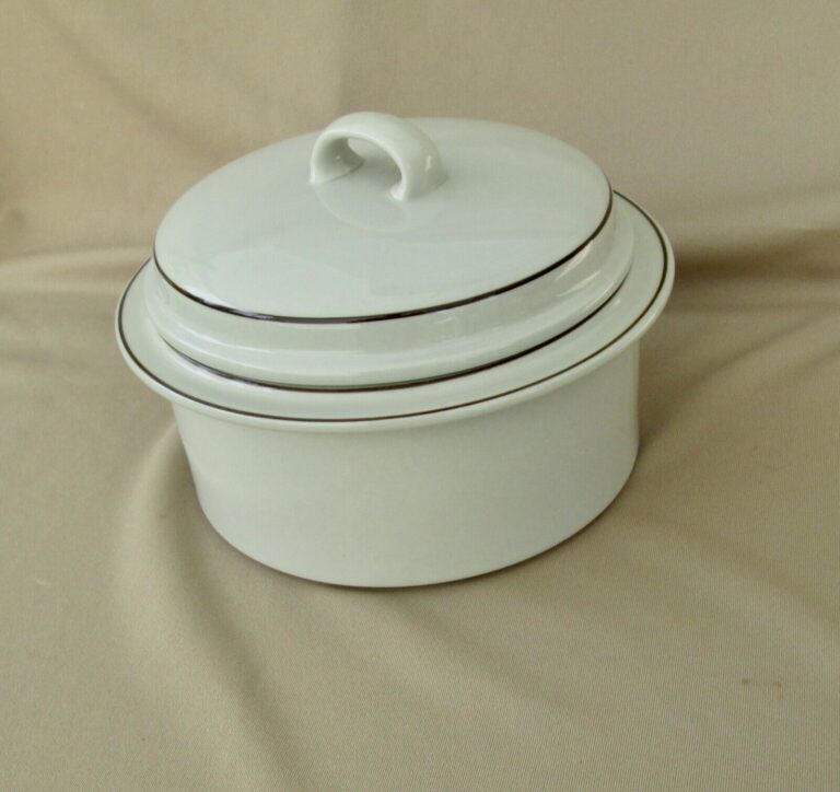 Read more about the article ARABIA Finland *FENNICA* Ceramic Round Casserole/Serving Dish *w/LID* *NICE!*