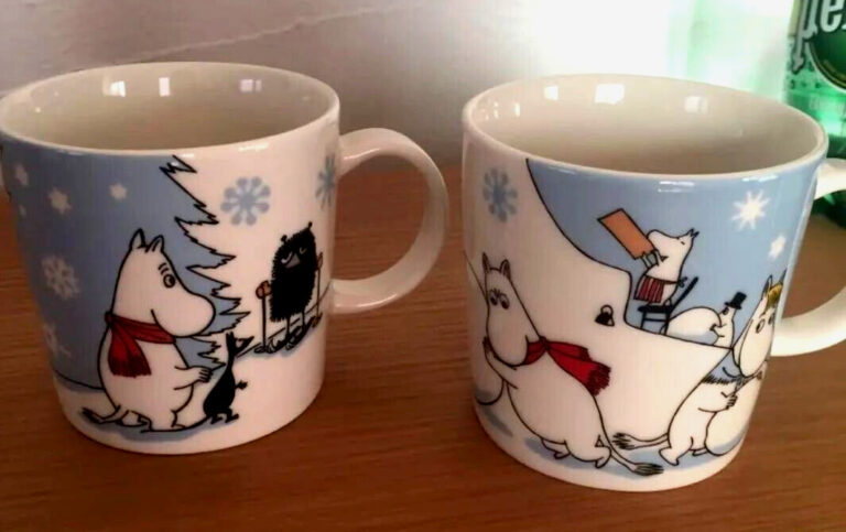 Read more about the article Arabia Moomin Mug Moomin Valley Park 2010 2011 Christmas Limited