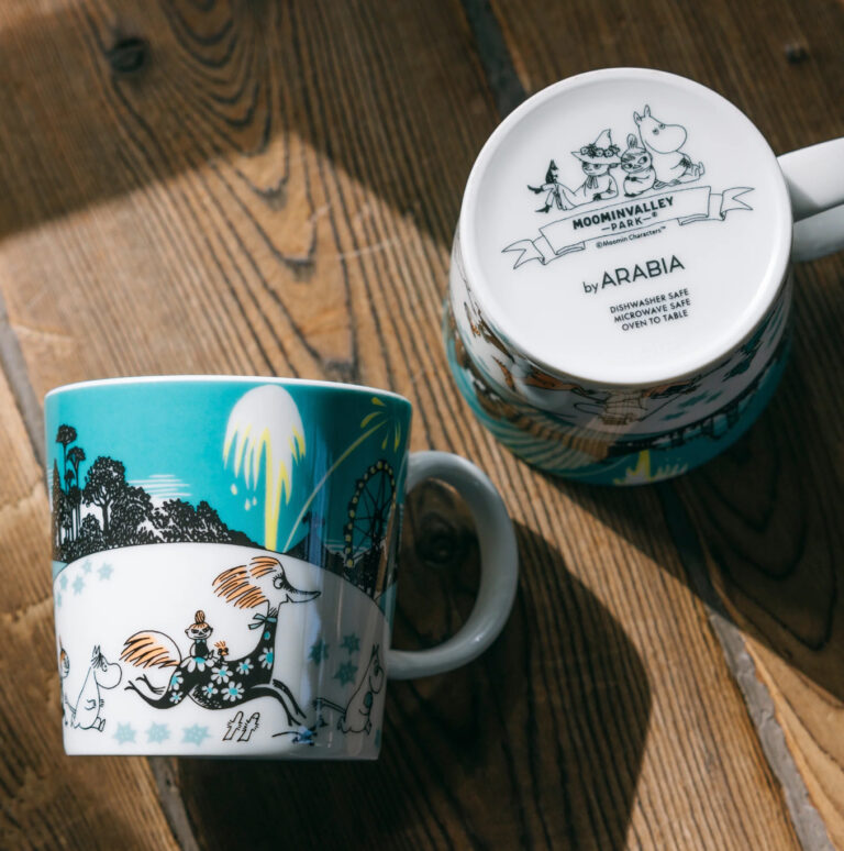 Read more about the article Arabia Moomin Mug Cup Moomin Valley Park 2023 Limited Japan  MINT Unused  in box