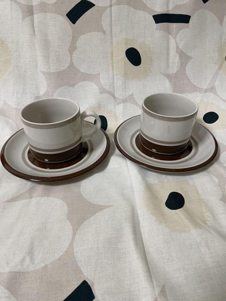 Read more about the article Arabia Pirtti Cup Saucer Set Of 2