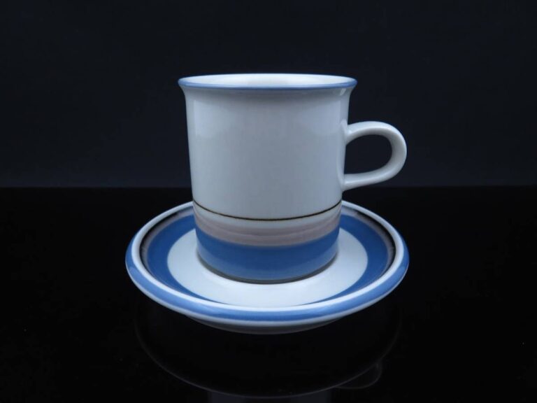 Read more about the article Arabia Uhtua Coffee Cup Saucer Inkeri Leivo Ulla Procope