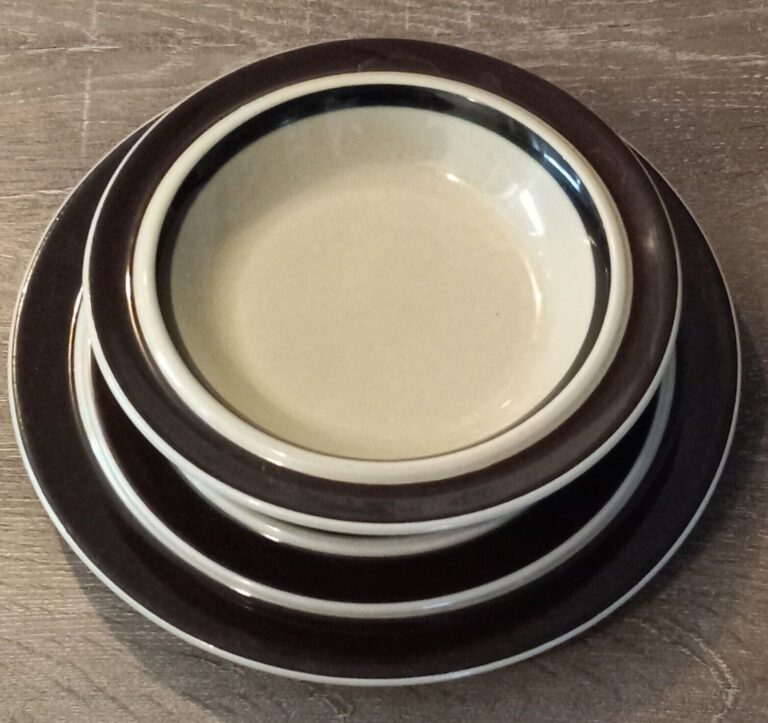 Read more about the article Arabia Finland Ruija Troubadour 4 Piece Place Setting