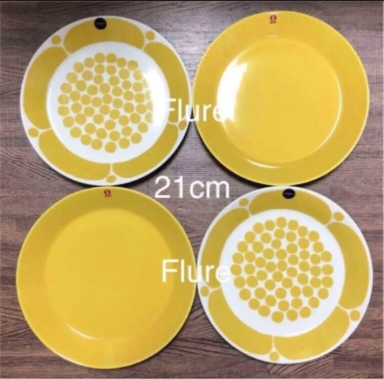Read more about the article Arabia Sunnuntai Iittala Teema Honey Plate 21cm 4 Piece Set