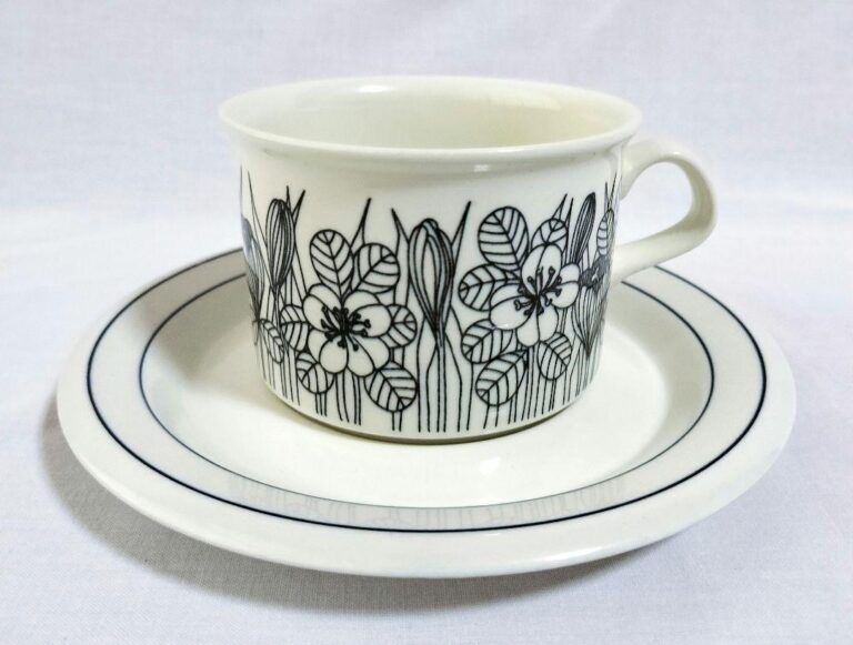 Read more about the article Arabia Crocus Krokus Teacup Saucer