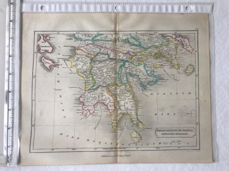 Read more about the article 1851 Maps – North Africa  Europe  Middle East