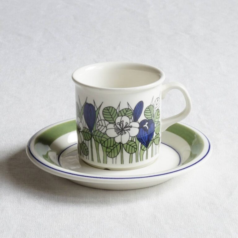 Read more about the article Arabia Crocus Krokus Demitasse Cup Saucer