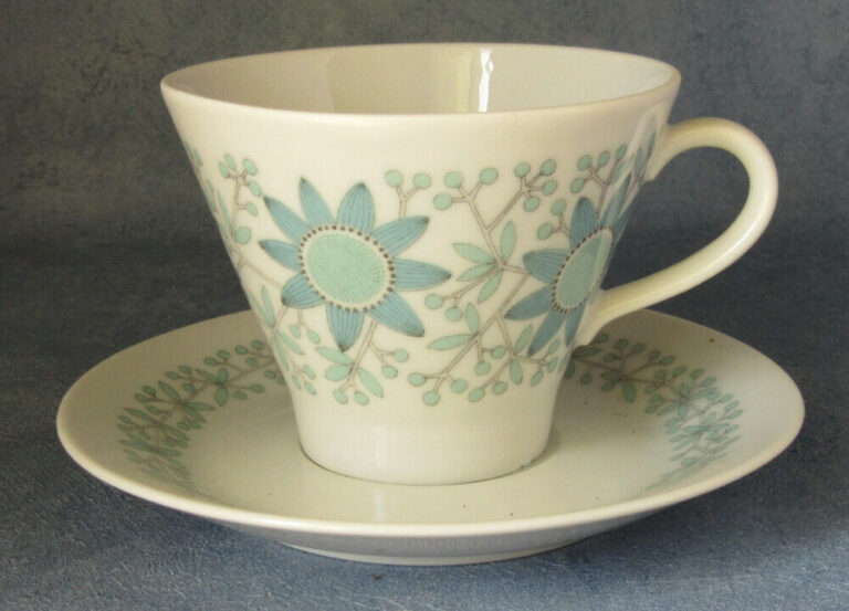 Read more about the article ARABIA OF FINLAND  Tuulikki  Vintage  Coffee cup and Saucer  Excellent Condition