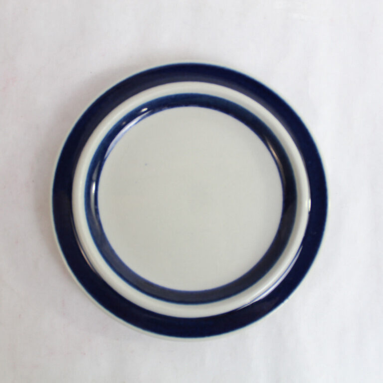Read more about the article Arabia Finland Anemone Bread and Butter Plate 6.5 Inch Blue 1960’s