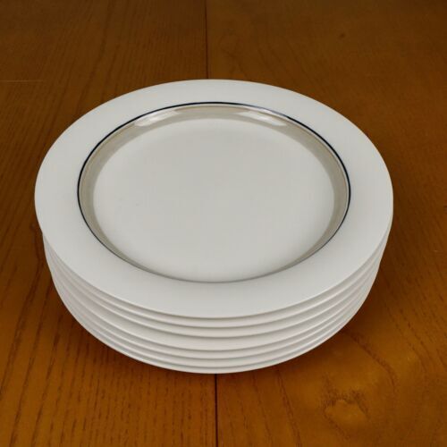 Read more about the article Vtg Arabia Finland Seita Arctica Salad/Side Plates 7 Piece Lot/Set 8 Inches