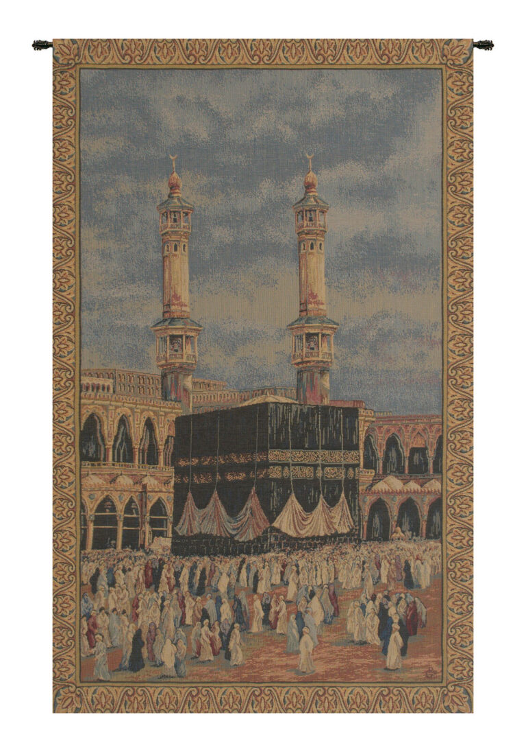 Read more about the article Mecca II Belgian Tapestry Wall Art Hanging For Home Decor (New) 40×26 inch