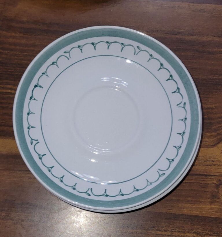Read more about the article Arabia Finland GREEN THISTLE Replacement Saucer 5 1/2″