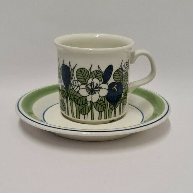 Read more about the article Esteri Tomula Color Krokus Mocca Cup and Saucer Arabia Finland