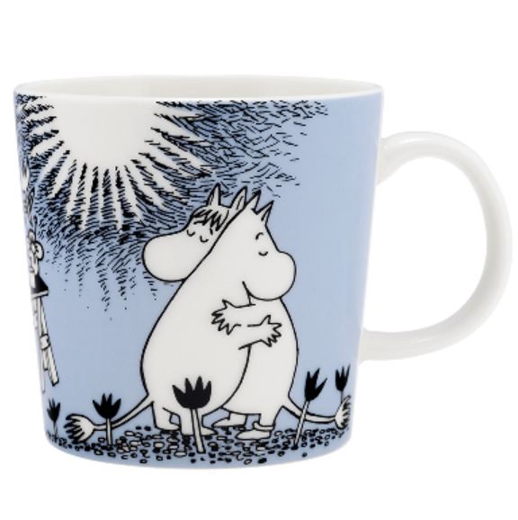 Read more about the article 2024 ARABIA Moomin Classic Mug Cup 0.3L Love Blue Japan Limited Original