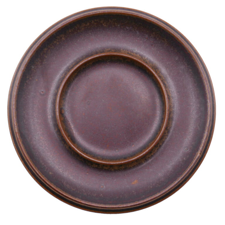 Read more about the article Arabia of Finland Ruska Saucer 5 5/8″ Brown Pottery Vintage Multiples Avail