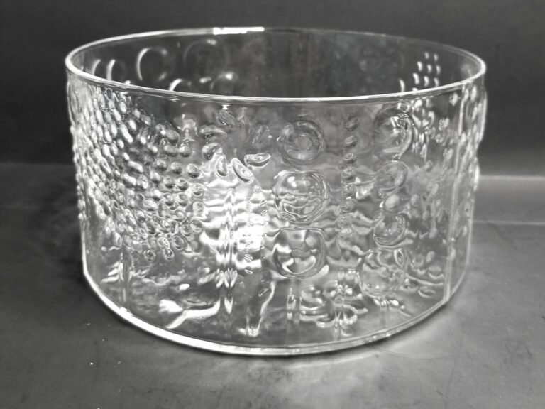 Read more about the article MCM  Oive Toikka Flora by IITTALA Glass Finland Arabia Bowl 7.75″ 1960s