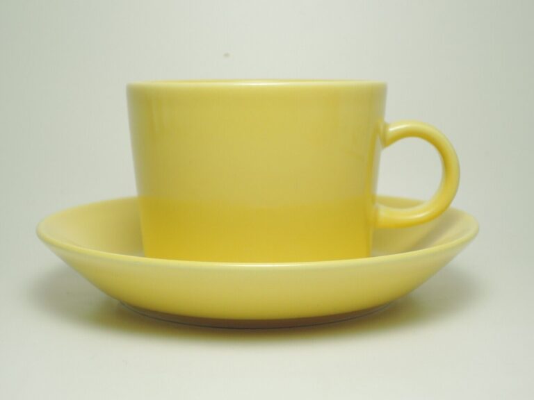 Read more about the article ARABIA Finland TEEMA Tee Cup and Saucer old Yellow Finland iittala ティーマ イエロー CandS