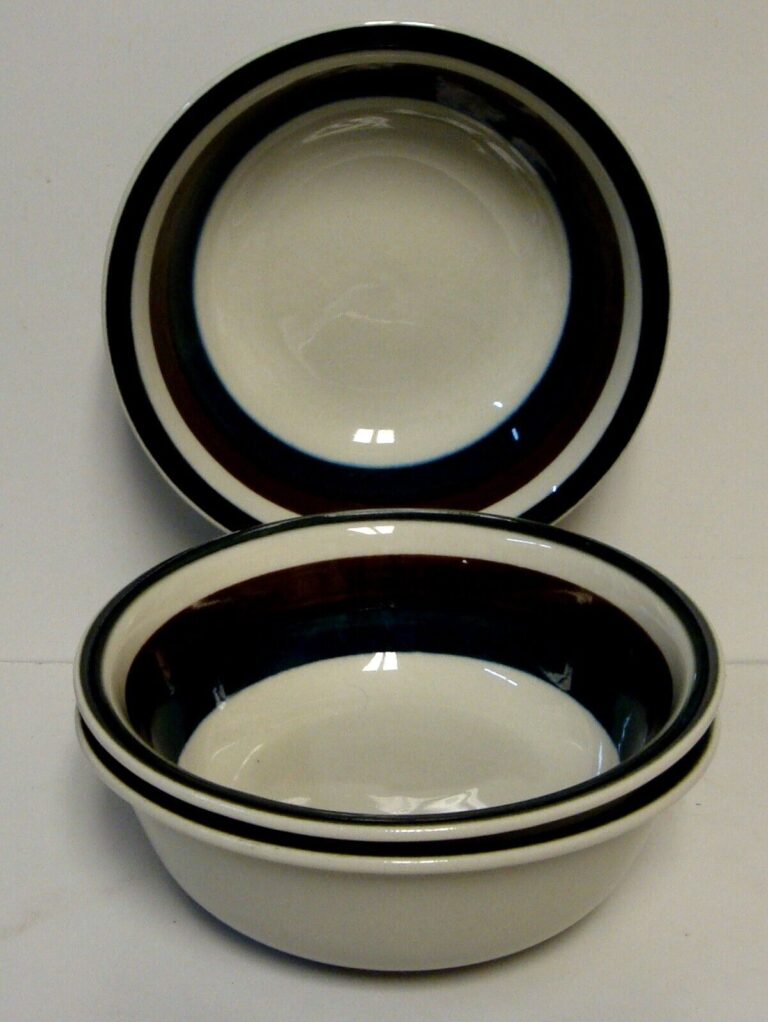 Read more about the article Arabia of Finland KAIRA Coupe Cereal Bowls  SOLD IN SET OF THREE
