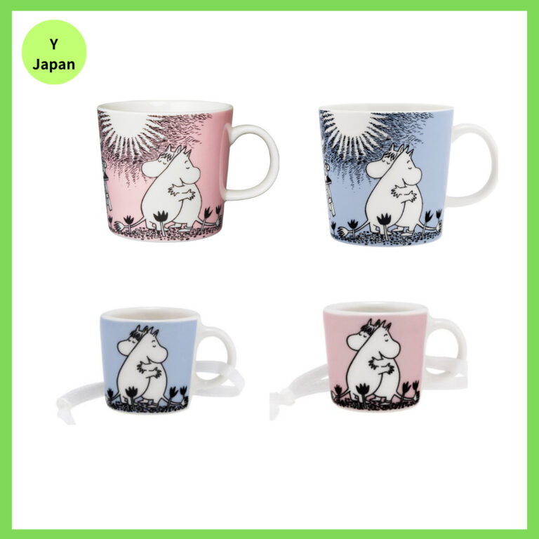 Read more about the article ARABIA Moomin Classic Mug Cup 2024 Love Blue / Pink Japan Limited Original 0.3L