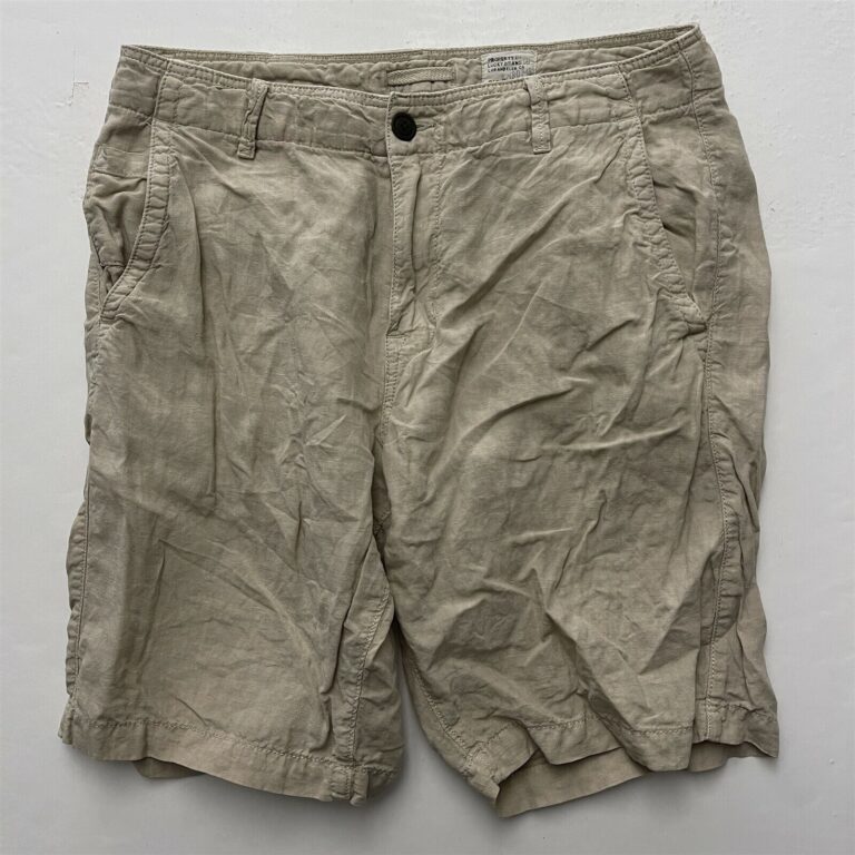 Read more about the article Lucky Brand 32 x 10″ Stone Flat Front Flap Pocket Casual Chino Shorts