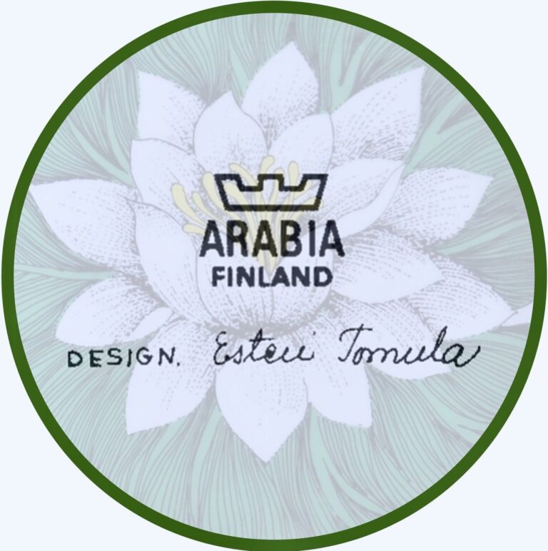 Read more about the article ARABIA FINLAND CUSTOM – Esteri Tomula Botanical Plates (GER)