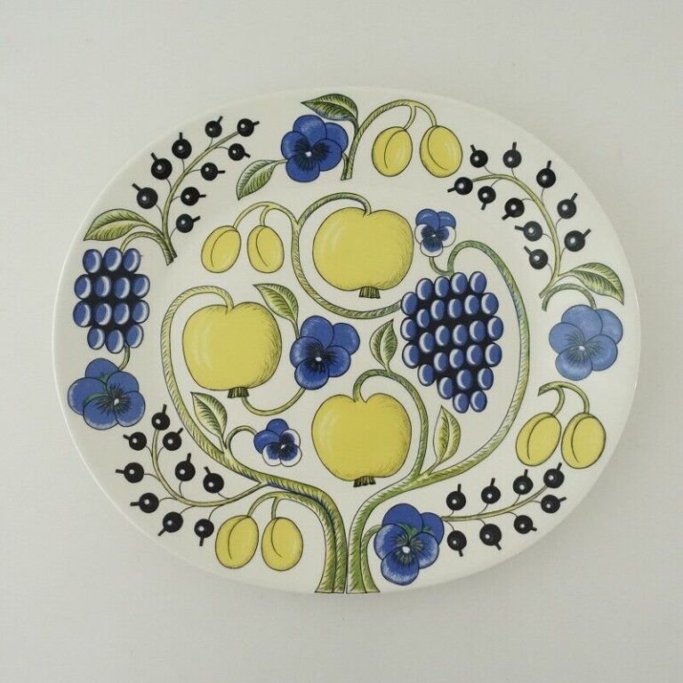 Read more about the article Arabia Paratiisi Oval Platter 36Cm Yellow Used 92E22 Buying At A High Price