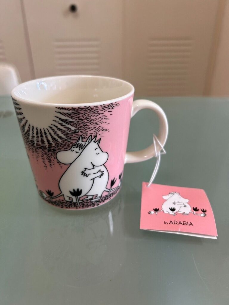 Read more about the article Moomin ARABIA Classic Mug New Love Pink Limited Original Mini Mug 0.3L FedEx