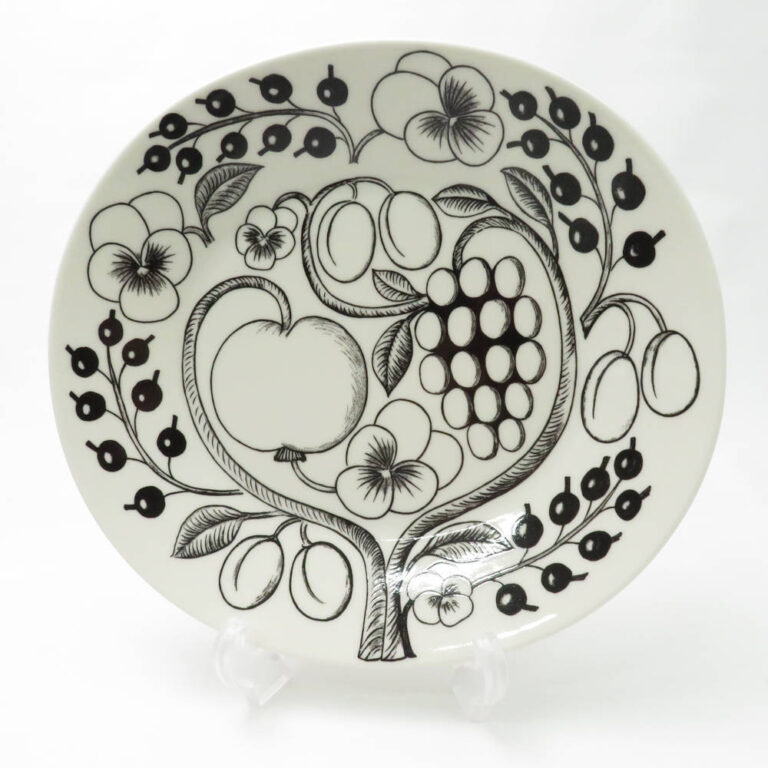 Read more about the article Arabia Black Paratissi Medium Plate 24Cm